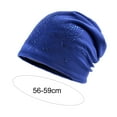 thumbnail image 6 of Yirtree Cotton Slouchy Beanie, Summer Thin Skull Cap Hip-Hop Running Adult Dwarf Hat Chemo Cap for Men Women, 6 of 8