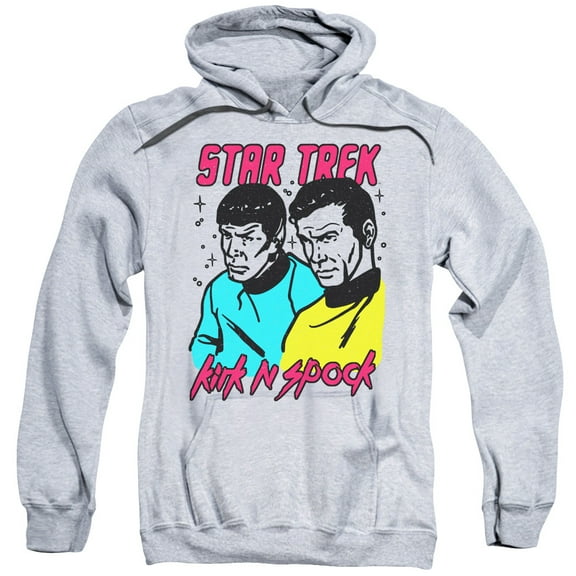 Star Trek Kirk N Spock Mens Pullover Hoodie