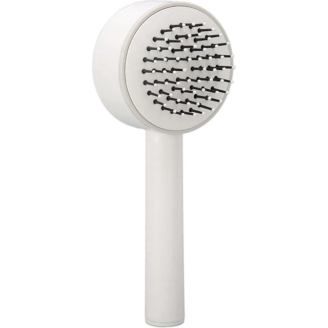 Cepillo de pelo BRILLAR masajeador autolimpiante 3D para caída del cabello