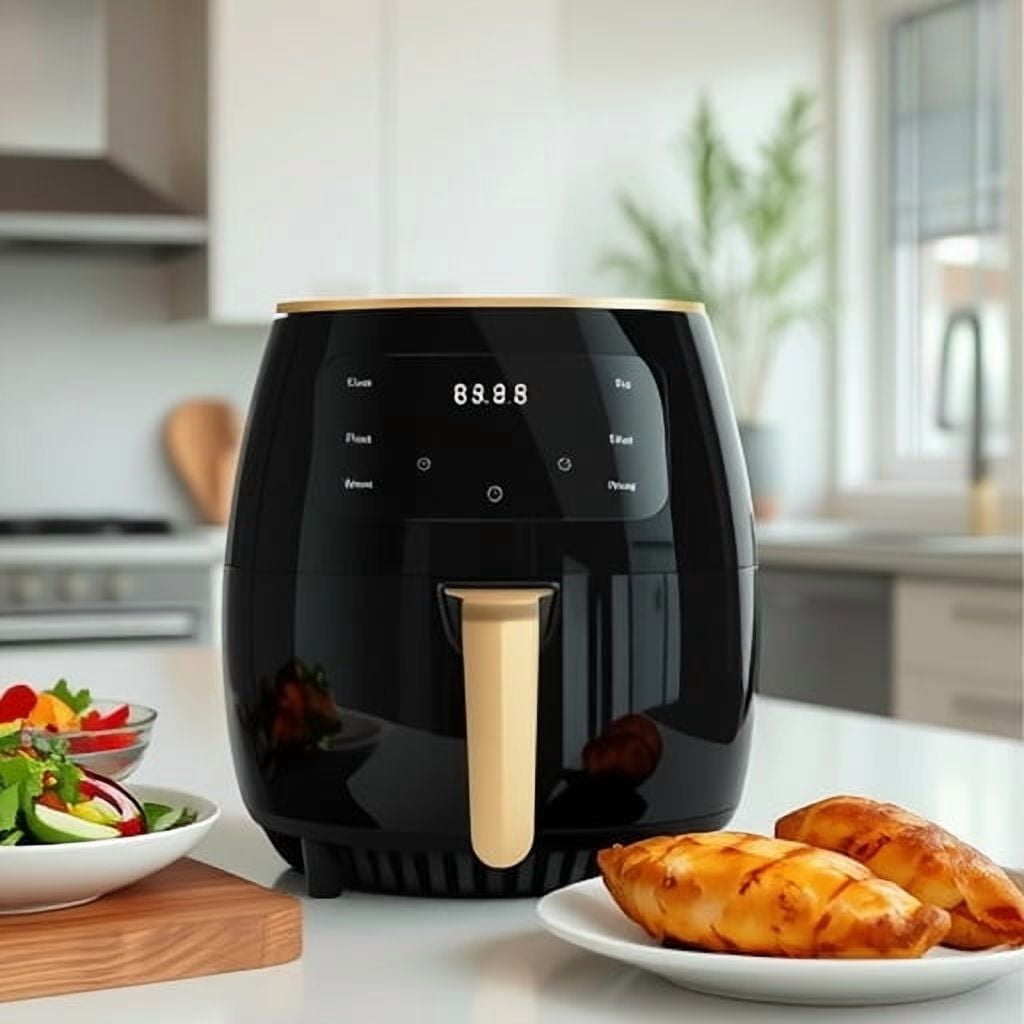 Smart Air Fryer: Large Screen Control, Wide-Range Temperature, Master Oil-Free Cooking Effortlessly