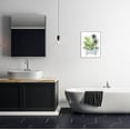 thumbnail image 2 of Stupell Industries Mixed Plant Leaves Antique Bathroom Tub Graphic Art White Framed Art Print Wall Art, Design by Grace Popp, 2 of 7
