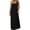 Black#22038mm, variant on AHMOMEI Womens Nightgown Soft Sleeveless Wide Strap Sleepwear Casual Loose Full Slip Under Dress Summer Clothes Black L