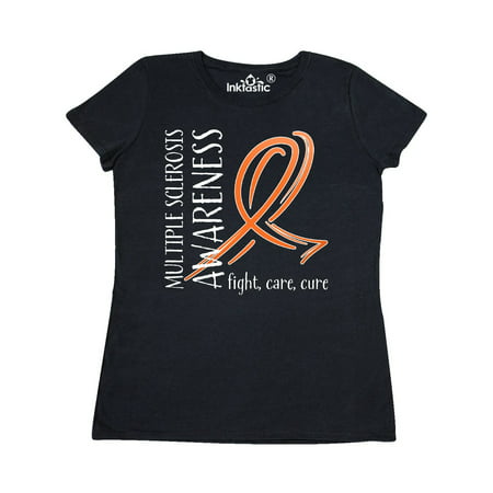 Multiple Sclerosis Awareness- Fight, care, cure Women's (Best Clothes To Fight In)