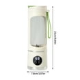 thumbnail image 3 of Digital Multimode Juicer 450ml Portable Digital Display Juicer Mini Juice Cup With 12 Stainless Steel Smart LED Display For Diet Whisker Portable Mixer Electronic Hand Mixer Flour Mixer Standing, 3 of 4