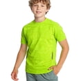 thumbnail image 2 of DxhmoneyHX Boys Athletic Shirts Youth Kids Quick Dry Moisture Wicking Short Sleeve Active Tops Loose Fit Summer Breathable Performance T Shirts Age 3-14 Years, 2 of 6