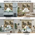 thumbnail image 3 of Vintage Farmhouse Swag Valances for Windows 2 Pack, Kitchen Window Curtains 36 Inch Length, Retro Country Boots Flowers Leaf Wooden Plank Privacy Swag Curtains for Living Room/Bathroom 36"x36", 3 of 8