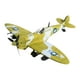 thumbnail image 1 of Kits de construcción de caza 1:48, modelo de avión, decoración de escritorio, juguetes educativos para niños, adorno, ensamblaje DIY, rompecabezas 3D amarillo verde, 1 of 8