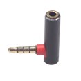 thumbnail image 3 of Monstrate Adaptador de enchufe estéreo, divisor de auriculares profesional resistente al desgaste, cámara de vídeo para Smartphone, micrófono, Cables de audio/vídeo Negro, 3 of 6