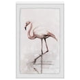 thumbnail image 2 of Marmont Hill Flamingo Splash Framed Painting Print, 2 of 4