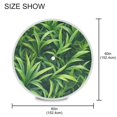 thumbnail image 3 of Round Tablecloth 60*60 Inches Round Tablecloth Outdoor Style Tablecloth With Umbrella Holes Tablecloth Outdoor Suitable For Kitchens and Dining Rooms Cartoon Grass, 3 of 8