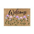 thumbnail image 1 of Welcome Floor Mat Welcome Summer Decorative Door Mat For Indoor Outdoor Bathroom Kitchen Funny Cute Doormat Door Mat Hello Summer Entrance Imitation Doormat Hello Summer Doormat Small Room Rugs for, 1 of 4