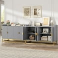 thumbnail image 7 of 47.2" Fluted Sideboard with Storage, Modern Media Console Buffet Cabinet with Doors for Living Room, Kitchen, Entryway, 7 of 7