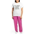 thumbnail image 4 of CafePress - Menopause Humor Women's Light Pajamas - Women's Short Sleeve Print T-Shirt and Pants Light Cotton Pajama Set, 4 of 7