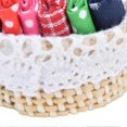 thumbnail image 2 of Dollhouse Needlework Kit 1:12 Simulation Vivid Exquisite Miniature Sewing Supply Needle Box for Dollhouse Decoration, 2 of 4