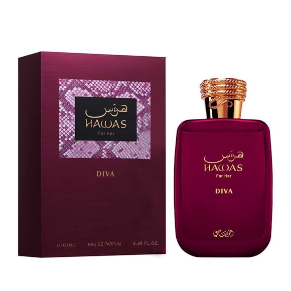 Hawas Diva Agua de perfume 100 ml Dama