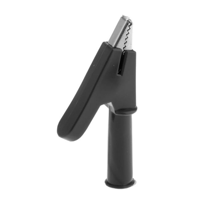 Enchufe de Pinza de de Ratón Mm, Conector Banana Apilable de Soporte Negro