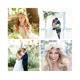 thumbnail image 4 of Diadema de flores bohemias, corona para el pelo, guirnalda Floral, corona, tocado de Halo con cinta, fiesta, Festival de boda, 4 of 4