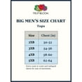 thumbnail image 4 of Fruit of the Loom Big Men's Eversoft Fleece Pullover Hoodie Sweatshirt, 4 of 7