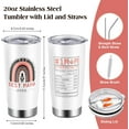 thumbnail image 3 of Gift for Mom, Mothers Day Gift from Daughter Son Husband, 20oz Coffee Tumbler with Lid and Straw, Funny Christmas Gifts for Mum, Anniversary Birthday Present for Wife Grandma Stepmom, BEST MAMA, 3 of 6