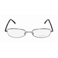thumbnail image 3 of NEW VERA WANG V108 WOMENS/LADIES DESIGNER FULL-RIM CHROME / BLACK PRESTIGIOUS DESIGNER OPTICAL FRAME DEMO LENSES 48-18-130 EYEGLASSES/GLASSES, 3 of 9
