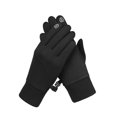 thumbnail image 4 of Guantes de exterior deportivos para hombre con forro polar y pantalla táctil, cálidos, impermeables, para ciclismo, otoño e invierno, 4 of 5