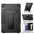 thumbnail image 4 of Galaxy Tab S8 11" Case (SM-X700/SM-T706), Epicgadget Dual Layer Hybrid Protective Cover with Kickstand Case for Samsung Galaxy Tab S8 11 inch (2022) Tablet (Black/Black), 4 of 5