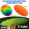 thumbnail image 3 of Mini Fidget Toys 3 piezas-Fidget Worm Toy Alivio del estrés Fidget Toys para niños y adultos Juguetes de malla elástica Sensorial Slug Fidget Toy Resistencia Fidget Toys Juguetes para aliviar la ansie, 3 of 5