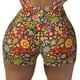 thumbnail image 2 of Fotbe Hippie Peace Love Shorts Sin Costuras – Shorts Deportivos de Cintura Alta para Mujer, Elásticos para Gimnasio, Yoga, Running o Ciclismo-X-Large, 2 of 8