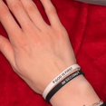 thumbnail image 2 of GOD IS FIRST IM SECOND Bracelets,Christian Inspirational Bible Verses Bracelets, 2 of 8
