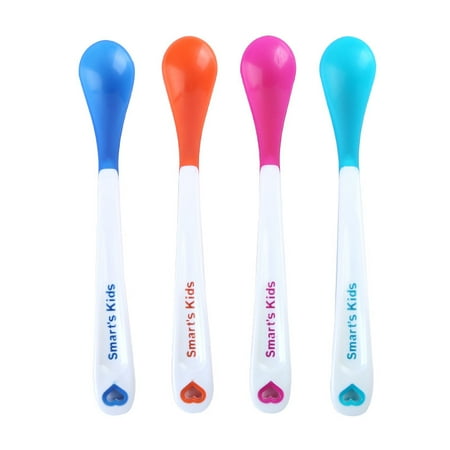 

Homgreen White Hot Infant Safety Spoons 4 Count 0.39x0.79x6.5 Inch (Pack of 4)