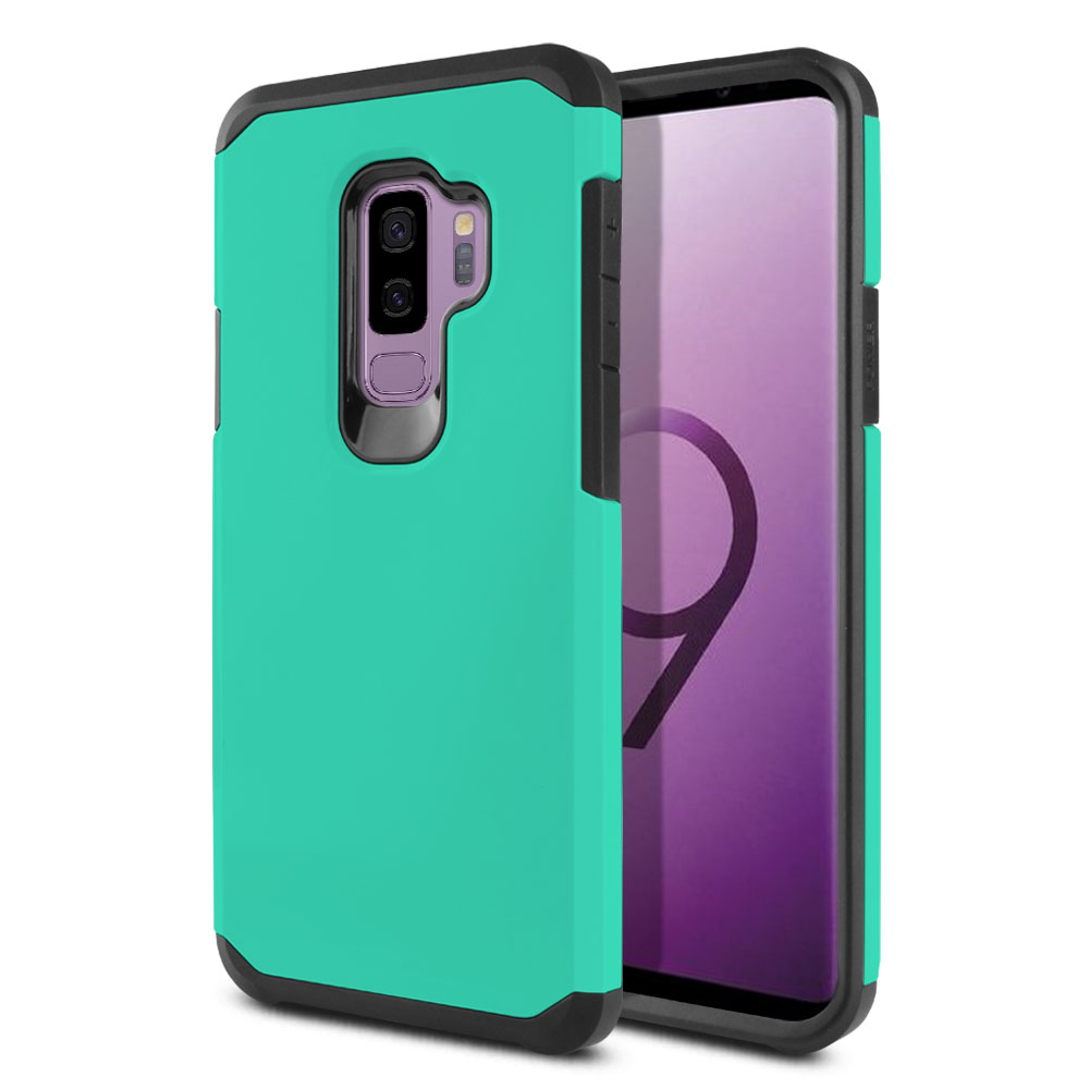 FINCIBO Hybrid Case Hard Plastic TPU Slim Back Cover for Samsung Galaxy