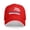 Red, variant on Firefighter Police Officer Journal Unisex Adult Baseball Caps Adjustable Casquette Dad Hat Sandwich Cap Outdoors Headwear