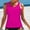 Hot Pink, variant on Daiosportswear Womens Tankini Top Only Ruched Tummy Control Bathing Suit Top Modest Swim Tank Top No Bottom,Swimwear for Women Green M(M)