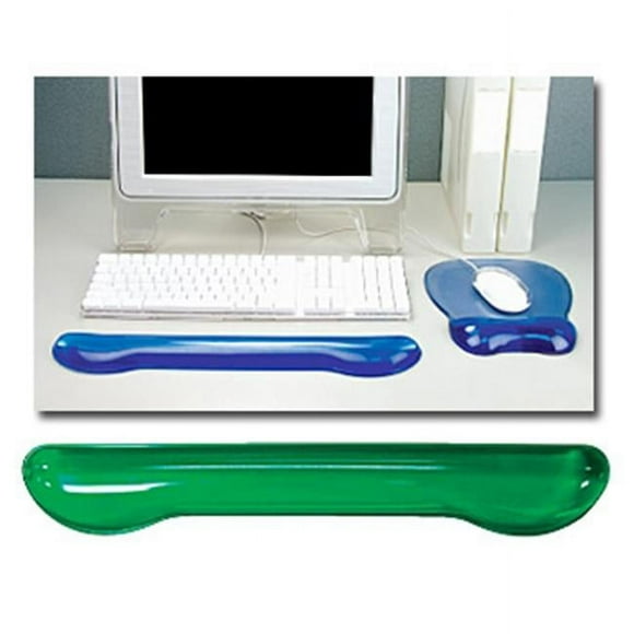 Aidata USA CGL006G Crystal Gel Keyboard Wrist Res - Green