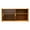 Log Color-30.3*11*15.4in, variant on Shangmakel Wall Mounted Bamboo Pantry Sideboard Wood Small 2-Tier Countertop Storage Cabinet with Sliding Glass Door Food & Utensils Cupboard for Dining Room, Home