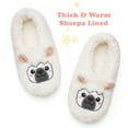 thumbnail image 4 of cosyone1997 Cute Fuzzy Animal Slippers for Women Girls Teens Kids, Warm Fluffy Bedroom Socks Indoor, Cozy House Shoes Non-slip Grip Soles, Winter Funny Gifts Unique, 4 of 7
