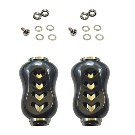 RANMEI Fishing Reel Handle Knob Carbon Grip Pills Fishing Reel Handle Knob For Daiwa/S For Metanium For Alphas Modification Accessories