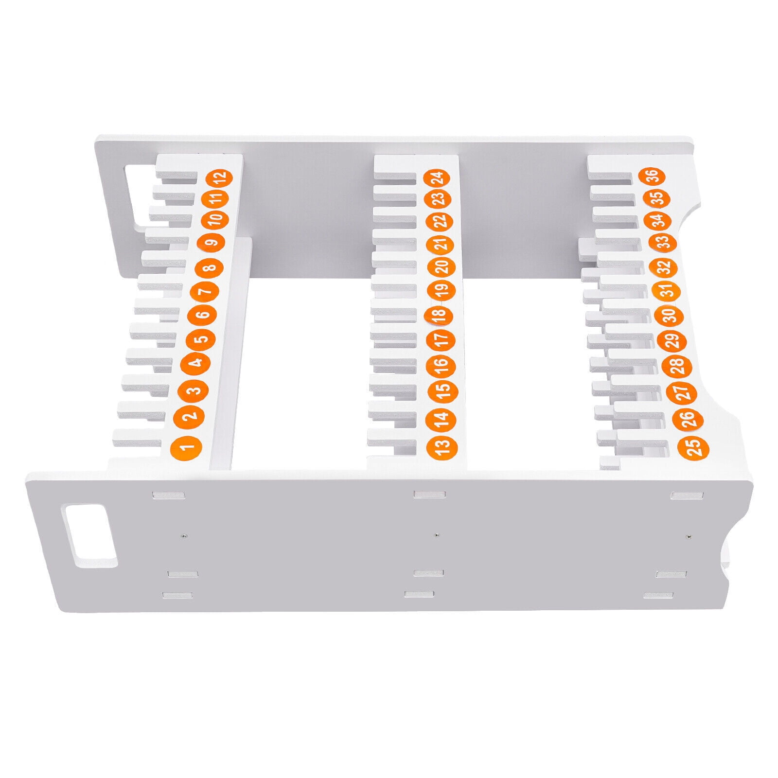 TFCFL 36 Slots Cell Phone Holder 3-Tier Cell Phone Storage Stand Display Rack For Classroom Office