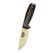 ESEE 3PMDT-004 Fixed Blade Knife Desert Tan 1095 Carbon Steel & Red/Black G10 Knives