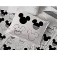 thumbnail image 3 of Jay Franco Kids Duvet Cover Set with Sham & Pillowcase – Ultra-Soft Bedding for Room Decor, Cover ONLY Comforter NOT Included, White - Mickey Mouse, 2 Piece Twin, 3 of 4