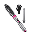 thumbnail image 1 of Ferros De Pelo Rizadora Para Cabello Cerámica Profesionales Malubero Gris Rosa, 1 of 5