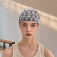 thumbnail image 4 of Unique Bargains 1 Pc Fashion National Wide Headwrap Black White, 4 of 5