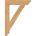 thumbnail image 3 of Ekena Millwork 5 1/2"W x 32"D x 44"H Traditional Slat Smooth Bracket, Western Red Cedar, 3 of 4