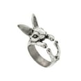 thumbnail image 2 of Dalazy Retro Rabbit Opening Finger Rings Adjustable Gifts for Women Girls Boy Party, 2 of 9