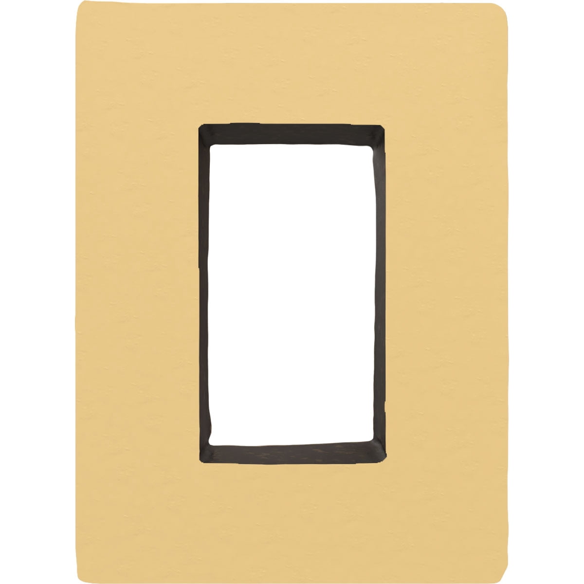 Ekena Millwork 4"W x 3"D x 7 7/8"H Universal Electrical Cover for EverStone Faux Stone Siding Panels, Alder Creek