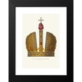 thumbnail image 2 of Fedor Grigoryevich Solntsev 11x14 Black Modern Framed Museum Art Print Titled - Korona Imperatritsy Anny Ioannovny. (Izobrazhenie 1.) (1849 - 1853), 2 of 5