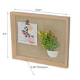 thumbnail image 2 of Cadre De Clip De Collage Mdf Avec Des Fausses Plantes 4X4, 2 of 3