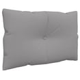 thumbnail image 3 of vidaXL Pallet Cushions 2 pcs Grey Fabric, 3 of 5