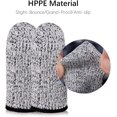 thumbnail image 4 of LAICAIW Finger Cots Cut Resistant Protector-20 Pcs Finger Covers for Cuts, Gloves Life Extender, Cut Resistant Finger Protectors for Kitchen, Work, Sculpture, Anti-Slip, Reusable, 4 of 7