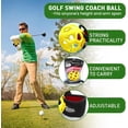 thumbnail image 3 of FINGER TEN Golf Swing Trainer Impact Smart Ball with Adjustable Training Wristband, Golf Posture Corrector Portable Lightweight Practice Tool for Golfer Beginner, 3 of 8